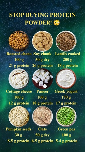 9 Foods That Have More Protein Than You Think! 💪 | Hidden High-Protein Foods #highprotein #protein