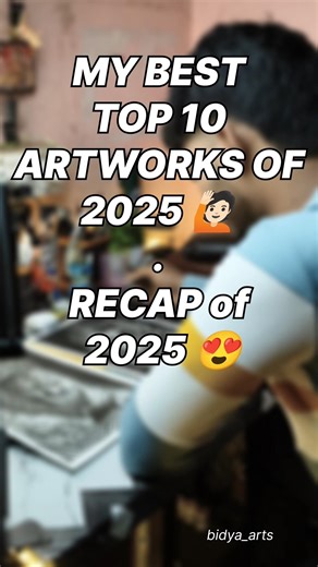 RECAP of 2025 😍 #shorts #sketch #art #drawing #viral
