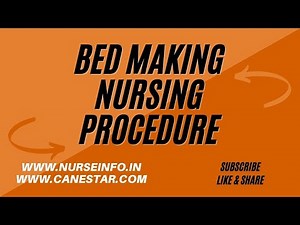 Bed Making Procedure (Open, closed) | #nurseinfo | #bedmaking | #nursingprocedure | #nursingnotes