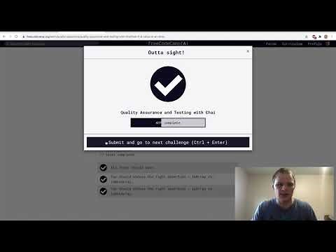 Quality Assurance and Testing with Chai | FreeCodeCamp