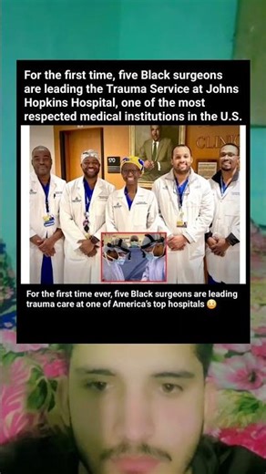 Historic Moment: Five Black Surgeons Now Lead Trauma Service at Johns Hopkins Hospital