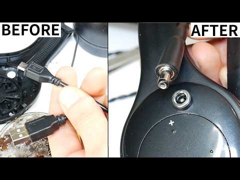 How to Make a USB to 5.5x2.5mm Charging Cable Easy