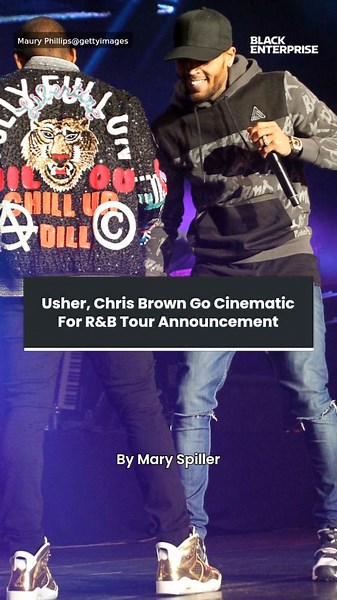 Usher, Chris Brown Go Cinematic For R&B Tour Announcement