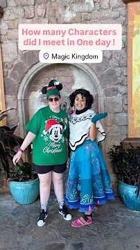 Most characters I met in one day at Magic Kingdom Park, Walt Disney World #magickingdom #disneyparks