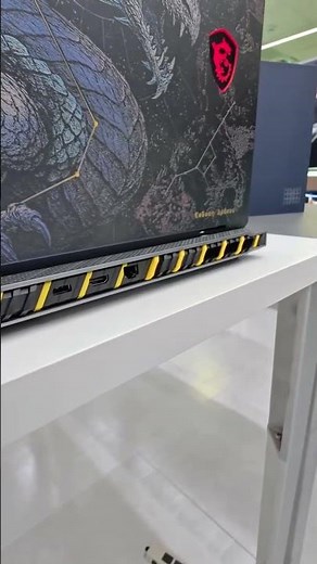 MSI 40th anniversary Titan 18 HX Dragon Edition Draco Epic laptop #msi #gaming #msigaming #new