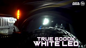 We’ve completely reimagined the rock light 😍 Check out our new RGB W Underbody Wheel Well Rock Light Kit! This all-new design has LED emitters which are positioned to cover a massive 230° angle, providing the best coverage of any LED Rock Light on the market. Learn more 👉 https://www.oraclelights.com/products/oracle-lighting-colorshift-rgb-w-underbody-wheel-well-rock-light-kit-4-pcs | Oracle Lighting