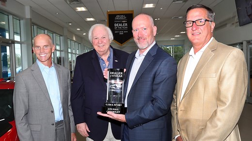 Glenn Ritchey of Daytona's Jon Hall Chevrolet wins national Dealer of Year award for 19th time