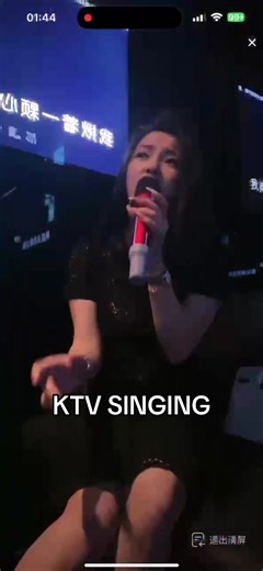 #singsing #ktv #singer #night #music singing in the KTV