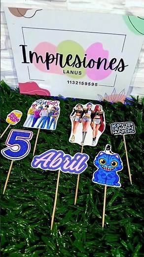 ✨✨✨💞💟TOPPERS DE LAS GUERRERAS K-POP PARA ABRIL💟💞✨✨✨📌TODO PERSONALIZADO!!!Impresiones Lanus