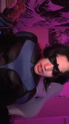 My family is so loud 🫩#cosplay #singedraven #dccomics #nightwing #richardgrayson