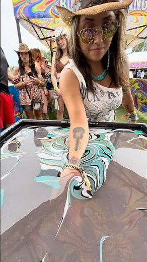 Body Marbling Dip @ Watershed Festival 43