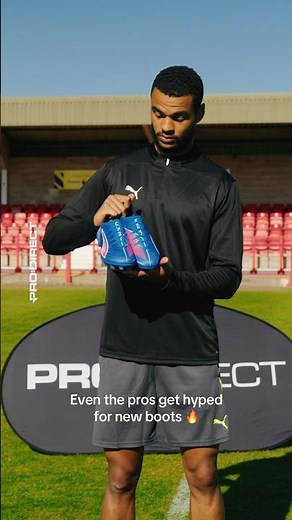 New boots delivered to #codygakpo courtesy of Pro:Direct 🔥