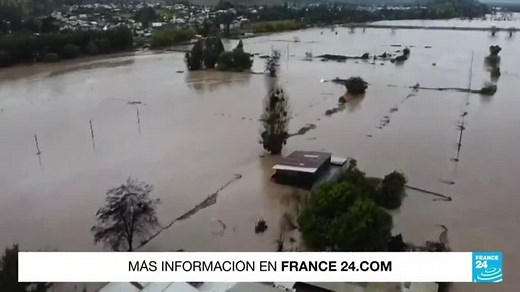 Chile: al menos tres muertos y 13.000 afectados por inundaciones y fuertes lluvias