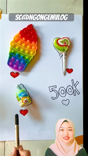 Pop It & Permen Jadi Nyata! 😱🍬 #shorts #trending #funny #popit