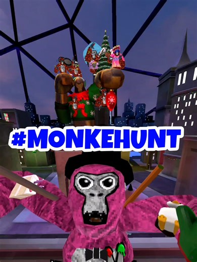 It's a Gorilla Tag Scavenger Hunt! #monkehunt #gtag #gaming #vr #gorillatag