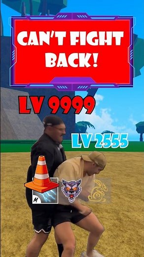 Can’t fight back! #gamevuichannel #roblox #funny #bloxfruits #memes
