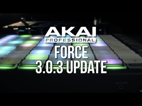 Akai Force 3.0.3 Update | Gear4music