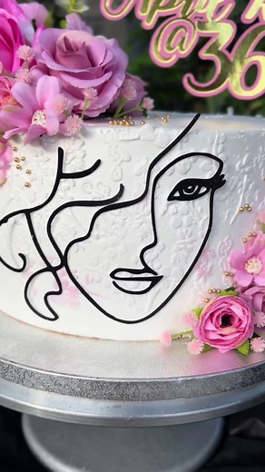 woman face cake #bakersfield