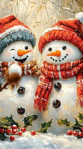 snowman, Christmas paint color app free