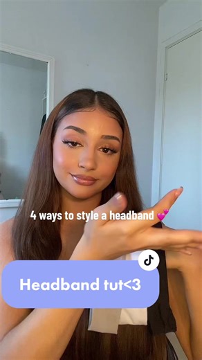 Last one is my favorite 😍 #headband #headbandhairstyle #4waystostyle #foryou #onyourpage