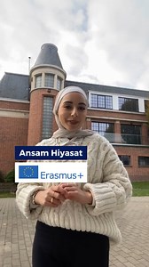 🌍✨ From Jordan to Belgium: Ansam’s Erasmus Journey! ✨🌍 Join us as Ansam Hiyasat, one of our exceptional students, shares her unforgettable experience in Belgium through the Erasmus exchange program. 🇯🇴➡️🇧🇪 From expanding her academic horizons to embracing a new culture, Ansam highlights the opportunities, growth, and memories that this incredible program has offered her. 💡📚 🎥 Watch the reel to get inspired and learn how the Erasmus program can be a life-changing chapter in your educatio