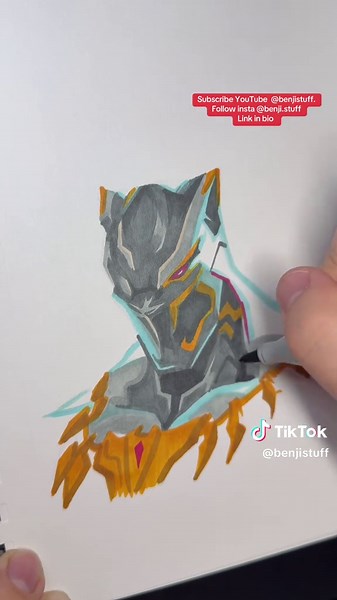 Drawing Marvel Rivals Characters: Day 14 Challenge