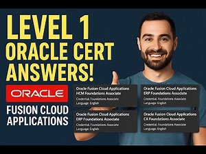 📘 Oracle ERP Foundations Associate | 100% Real Answers for Free Certification