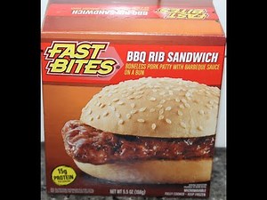 Fast Bites: BBQ Rib Sandwich Review