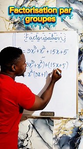 6.9K views · 101 reactions | Factorisation par groupe #mathematiques #factorisation #mathematics | Kesnel Joassaint | Facebook