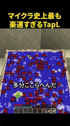 マイクラ史上最も幸運になります
