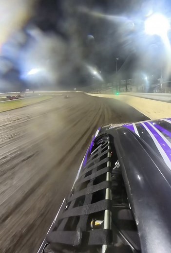 Sometimes in life things just don’t go your way. Well. Tonight did not go our way. Was scheduled to start front row outside for the feature. I go to start the car up and pull onto the track and the clutch wasn’t working. Had to get a push start. We started dead last and went from last to 2nd in one lap. Had an amazing restart and had a great run going for the lead out of two. Then the tire blew. It’s another one of those nights. We’ve had bad luck the past few weeks but I’m still hungry I know w