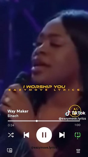 Way Maker Lyrics by Sinach - Inspirational Worship Song