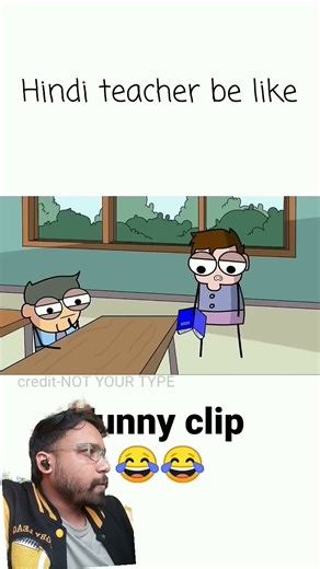 hindi class teacher #funny #comedy #memes #animation #cartoon #notyourtype #rgbucketlist