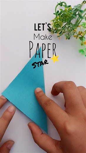 PAPER STAR⭐|| #crafts #craft #paperstar #diy #trending #cute #selfmade #craftyhome #art #papercraft