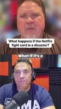 What happens if the Netflix fight card is a disaster?