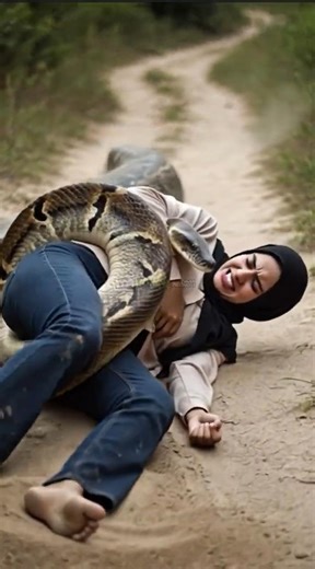 LILITAN PYTHON RAKSASA. #ular raksasa # giant python #serangan ular # video menegangkan