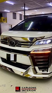 2.9K views · 21 reactions | Toyota Vellfire ✅Facelift Bodykit + Skirting ✅Galaxy Roof ✅Steering Rewrap ✅New side step | Carzone Interior | Facebook