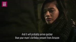 "Buying pills online is as easy as ordering your mum a birthday present on Amazon" "And it'll probably arrive quicker" | BBC Three