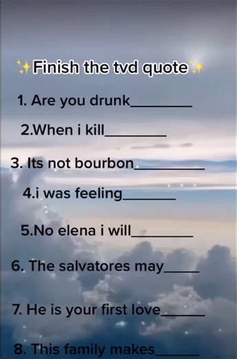 ✨Finish the tvd quote ✨ #tvd #vampirediaries #viral #viralvideo #fyp #foryoupage #foryou #tvd_kaii #theorignals