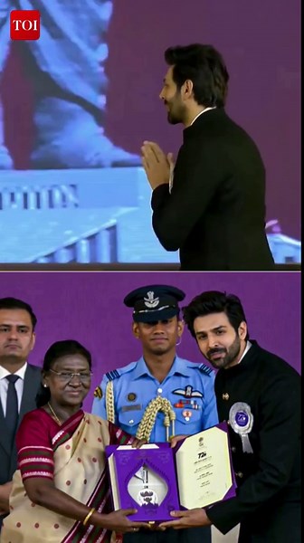 Kartik Aaryan scores best actor at National Awards!
