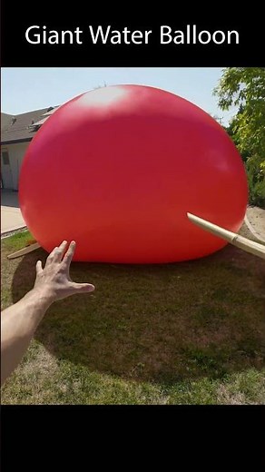 Giant Growing Water Balloon #shorts