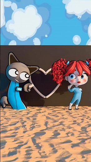 Heart Drawing Challenge (Poppy Playtime Squid Game)