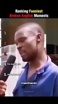 Ranking Funniest Broken English Moments 😭