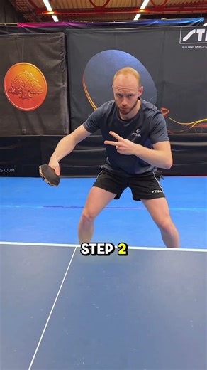 How to get amazing spin in your backhand attack #tabletennis #pingpong