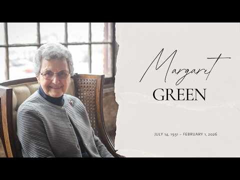 Celebrating the Life of Margaret Green