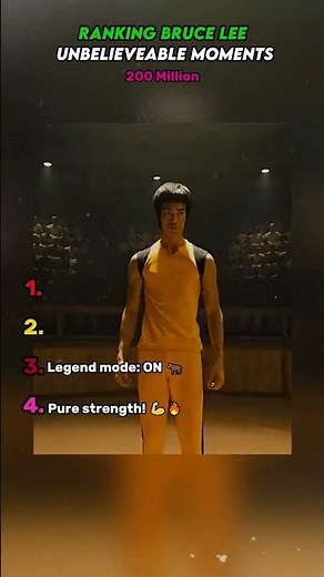 Bruce Lee Unbelievable Power Moments 💥 | Legendary Strength & Fight Scenes