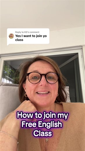 Replying to @KD how to join my free English classes #learnenglishwithfiona #freeenglishclass #freeenglish #speakenglish #speakenglishfluently
