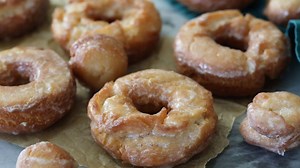 1.3M views · 694 reactions | These old fashioned sour cream donuts are cakey, tender, and made with no yeast! RECIPE: https://sugarspunrun.com/sour-cream-donuts/ | Sugar Spun Run | Facebook