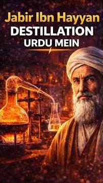 Destillation by Jabir Ibn e Hayyan in Urdu | Science Explained & Real History #scienceinurdu