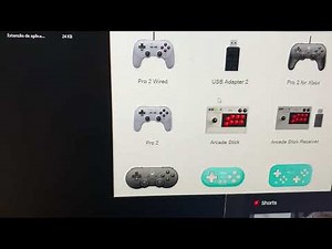 Como atualizar o Adaptador 8BitDo Tutorial completo com Link ✅ - XBOX ONE - SWITCH - PS4 - WII U PRÓ